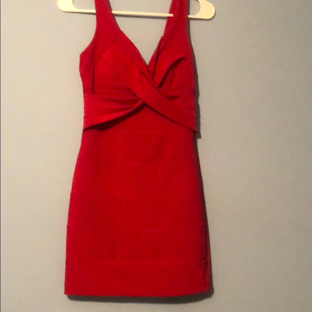 Red Windsor dress